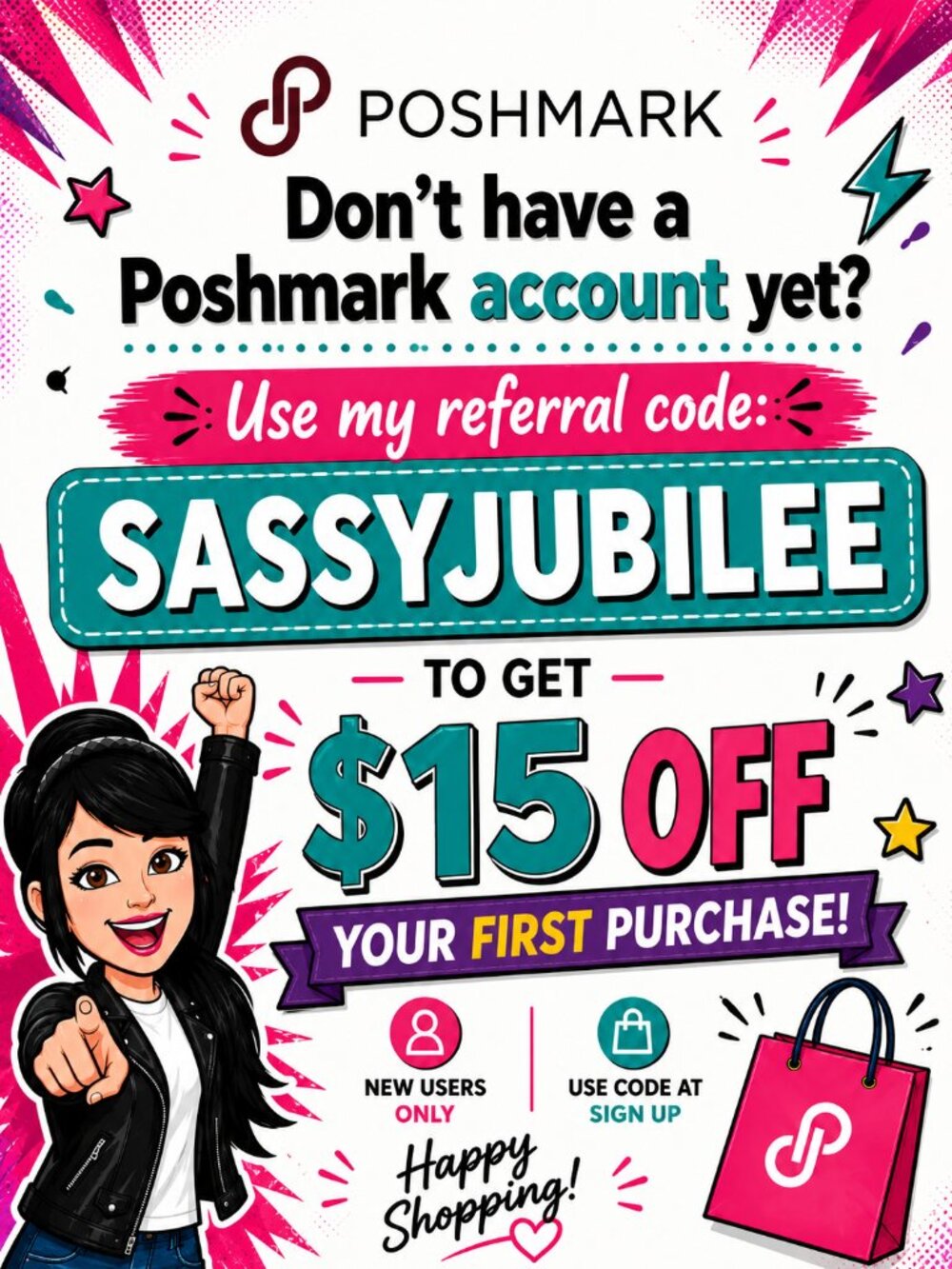 Poshmark $15.00 Coupon Code